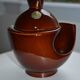 Pot en céramique  marron