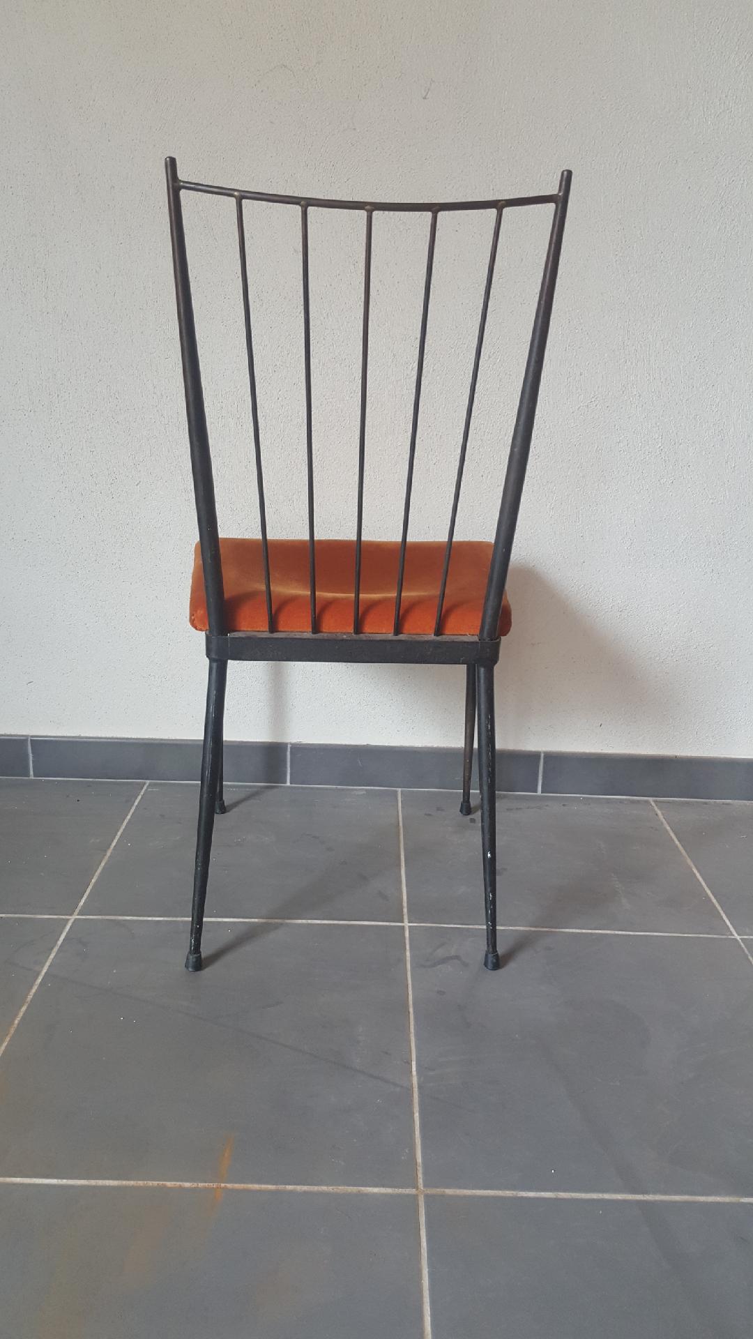 Series of 6 colette gueden chairs