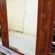 Great mirror art deco, trumeau walnut 161x110cm