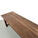 Farmhouse table, solid oak, 20th century.