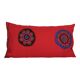 Vintage embroidered cushion cover 41x76 cm