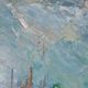 Oil painting on panel Alain Duperay port Breton, arrival of the fishermen