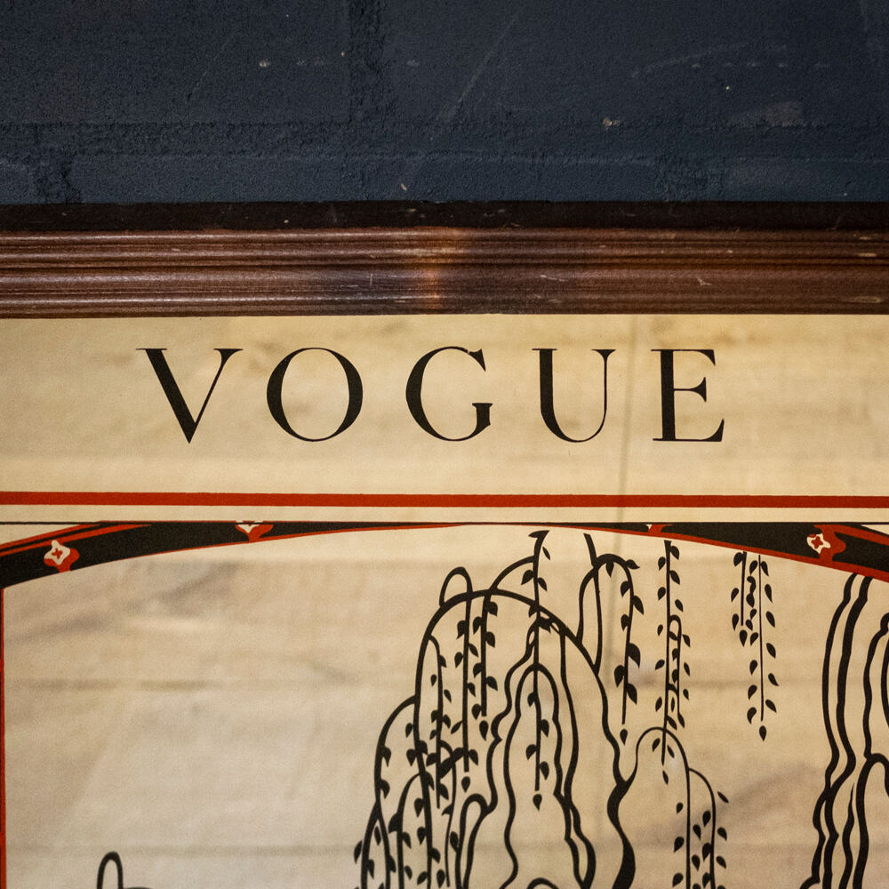 Art Deco Vogue advertising mirrors