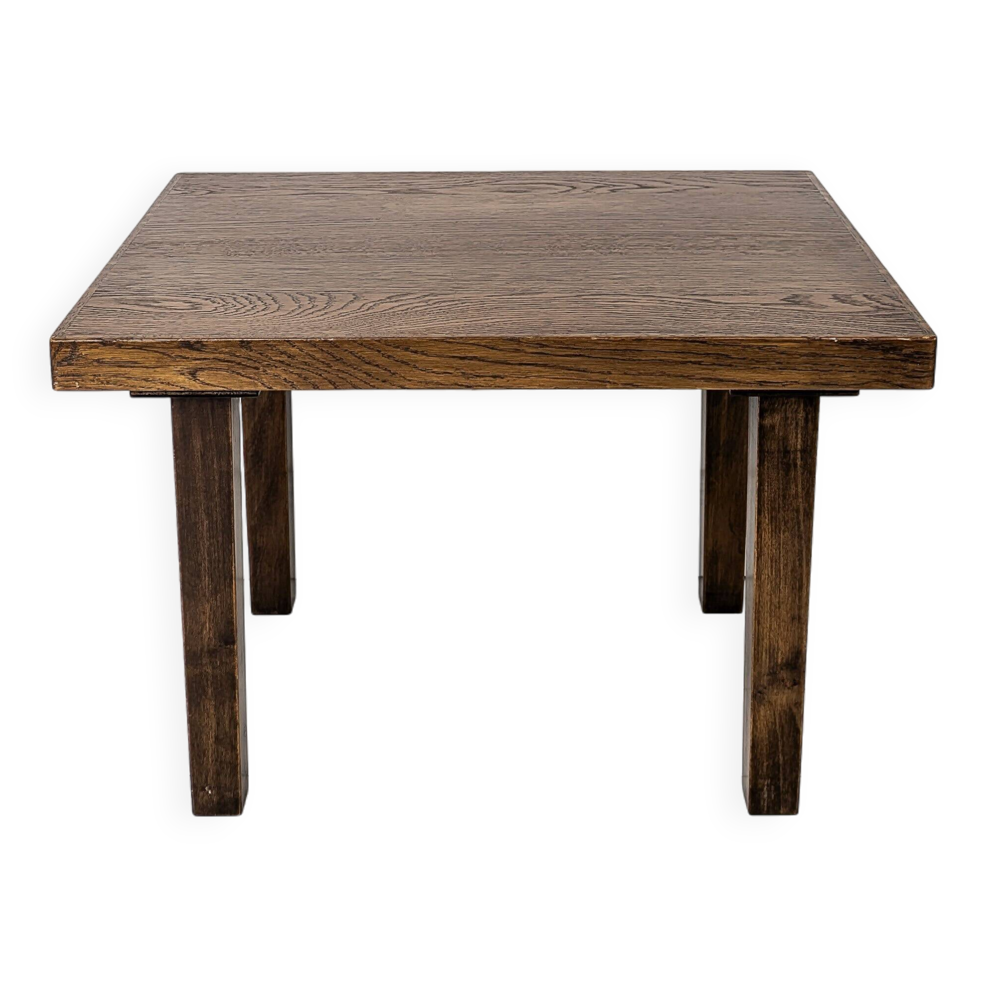 Mid Century Table d'appoint en bois massif Vintage Banc de fleurs Tabouret de fleur Design danois Ta