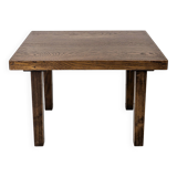 Mid Century Table d'appoint en bois massif Vintage Banc de fleurs Tabouret de fleur Design danois Ta