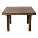 Mid Century Table d'appoint en bois massif Vintage Banc de fleurs Tabouret de fleur Design danois Ta