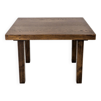Mid Century Table d'appoint en bois massif Vintage Banc de fleurs Tabouret de fleur Design danois Ta