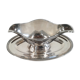 Saucière decoration pearls silver metal ercuis
