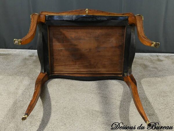 Bureau à Gradins en Bois de Rose – 2ème Partie XIXe