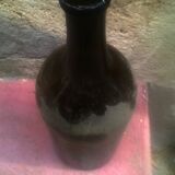 Old blown glass bottle