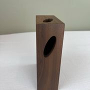 Vase en bois design minimaliste