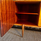 Varnished mahogany enfilade 1960