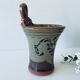 Wall-mounted or laying kitchen pot