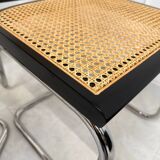 Lot de 4 chaises B32 noires
