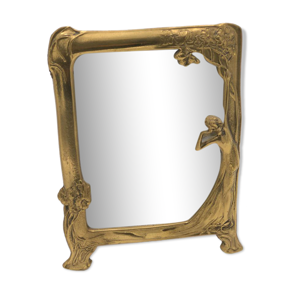 Miroir en bronze - 25x18cm — Beyit