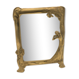 Bronze mirror - 25x18cm