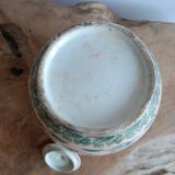Polychrome enameled porcelain ginger jar China