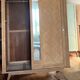 Armoire penderie vintage des années 60 en chêne brut