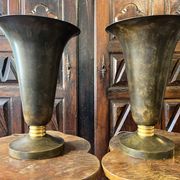 Beautiful pair of Art Deco lamps from the 1930s.
