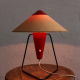Mid Century Czech Table Lamp by Helena Frantova for Okolo, 1950s