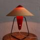 Mid Century Czech Table Lamp by Helena Frantova for Okolo, 1950s
