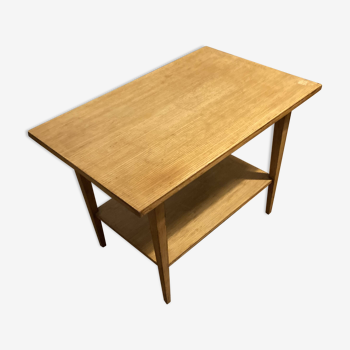 Table basse en bois, années 50/60s