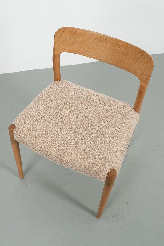 Chaise latérale vintage par Niels Møller