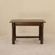 Solid wood table, France, 1940s