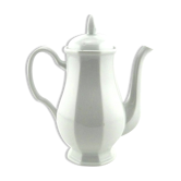 Théière porcelaine blanche