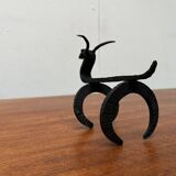 Animal sculpture, 1960s, wrought iron