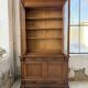 Ancienne bibliothèque vitrée XL chêne napoléon XIXème