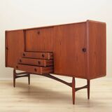 High teak sideboard, Danish design, 1970s, production: Denmark