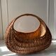 Wicker gondola basket
