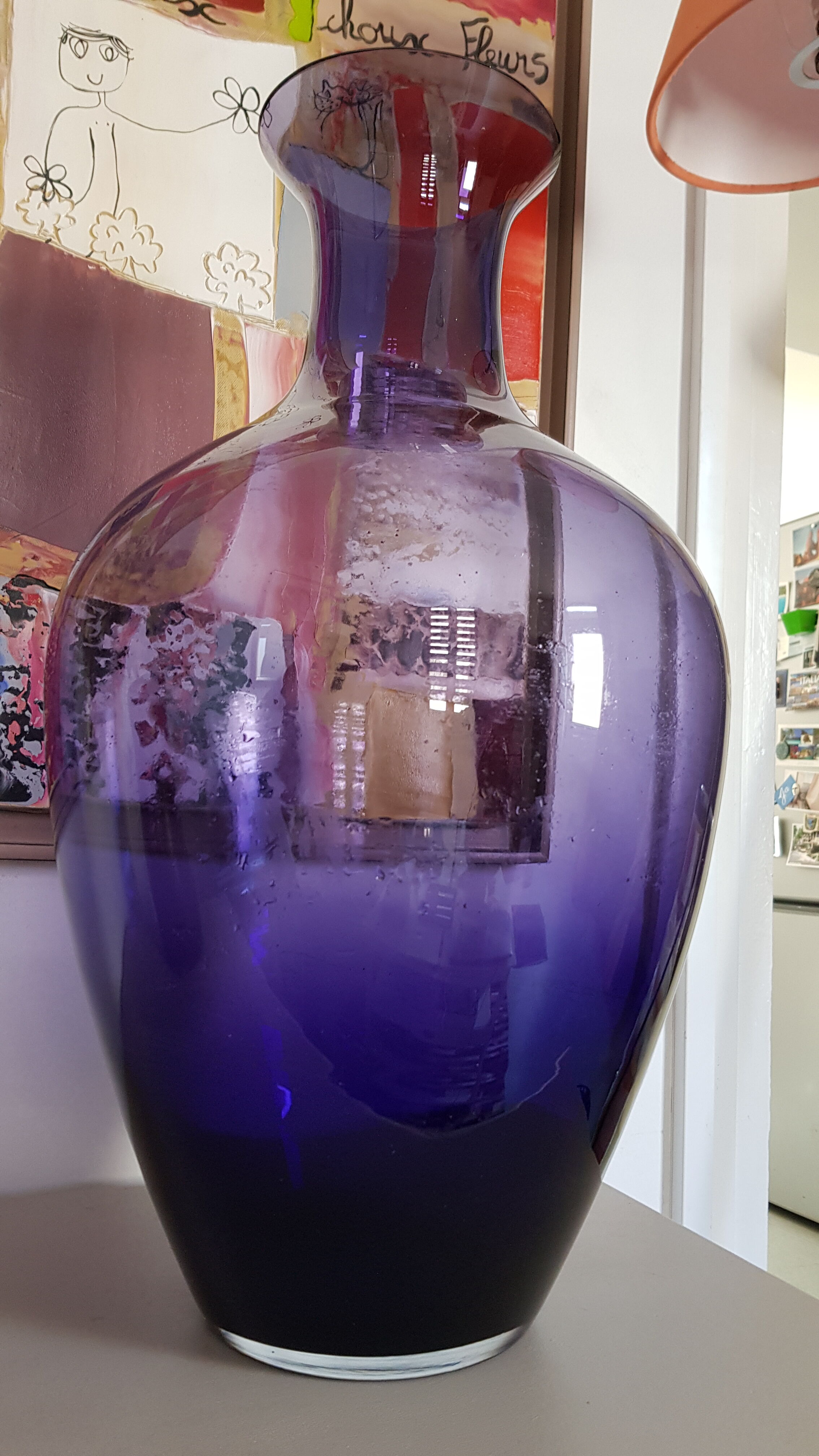 Glass vase