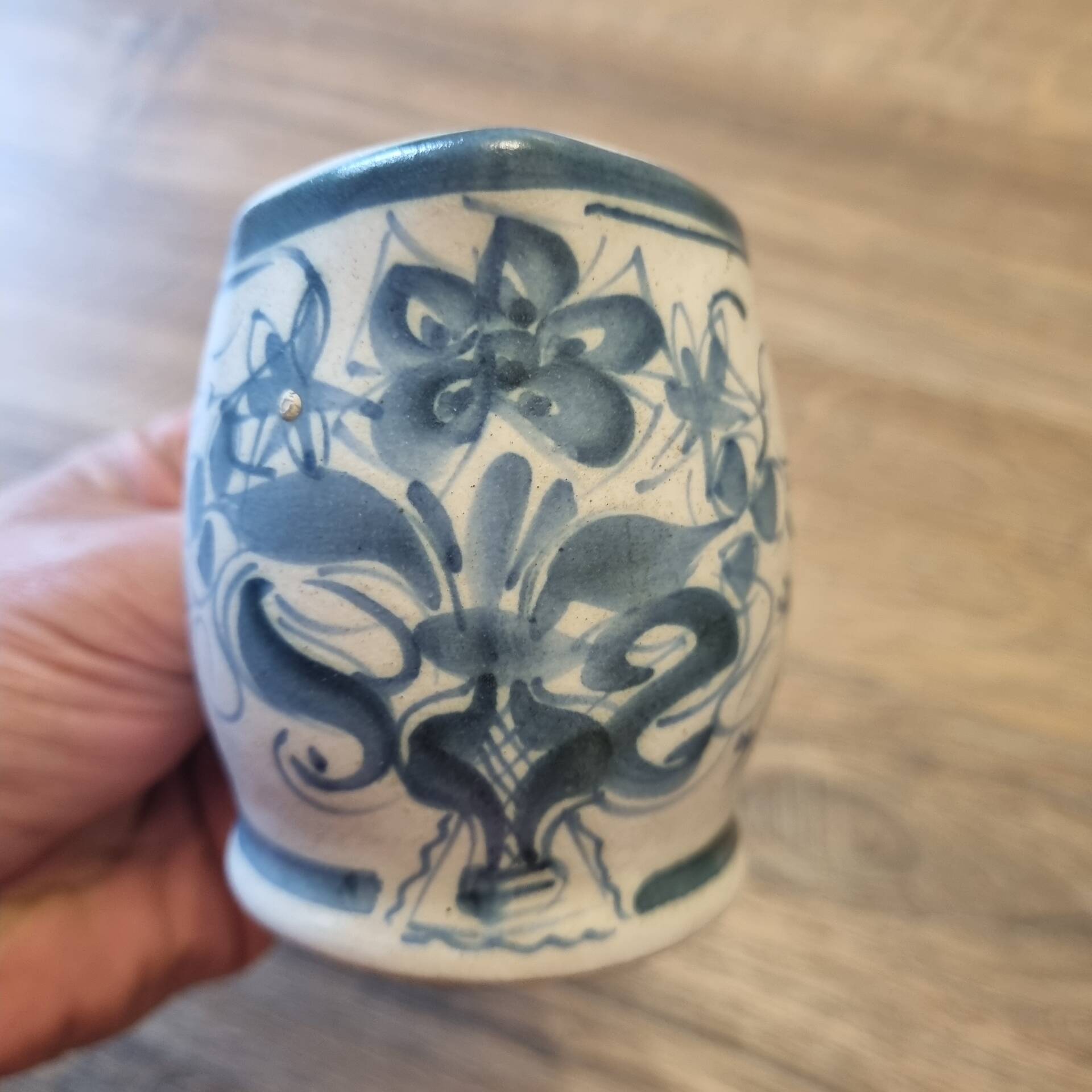 Creamer milk pot Keraluc Quimper Brittany 1940/50