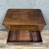 Charles X period mahogany work table circa 1820