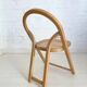 Italian folding chair Arca by Gigi Sabadin for Crassevig