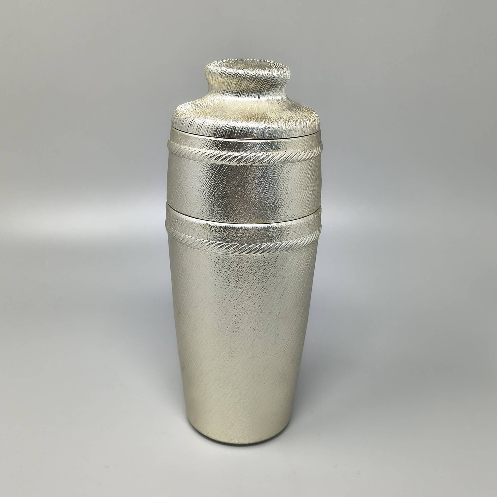 1960s Mid-Century Modern Italian Cocktail Shaker by Giovanni Alessi (FAO)