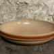 Set of 4 authentic stoneware soup plates signed GIEN