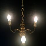 Lustre 3 bronze lights