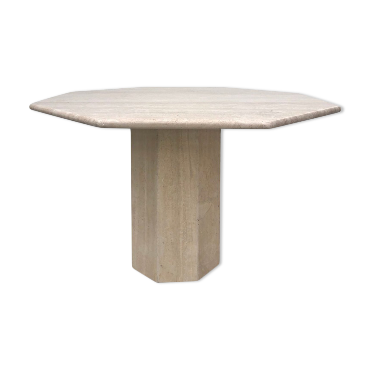 Travertine table