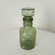 Vintage 60s carafe in bubbled molded glass