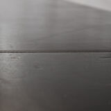 Black leather sideboard by Warren Platner for Knoll international, 1970s