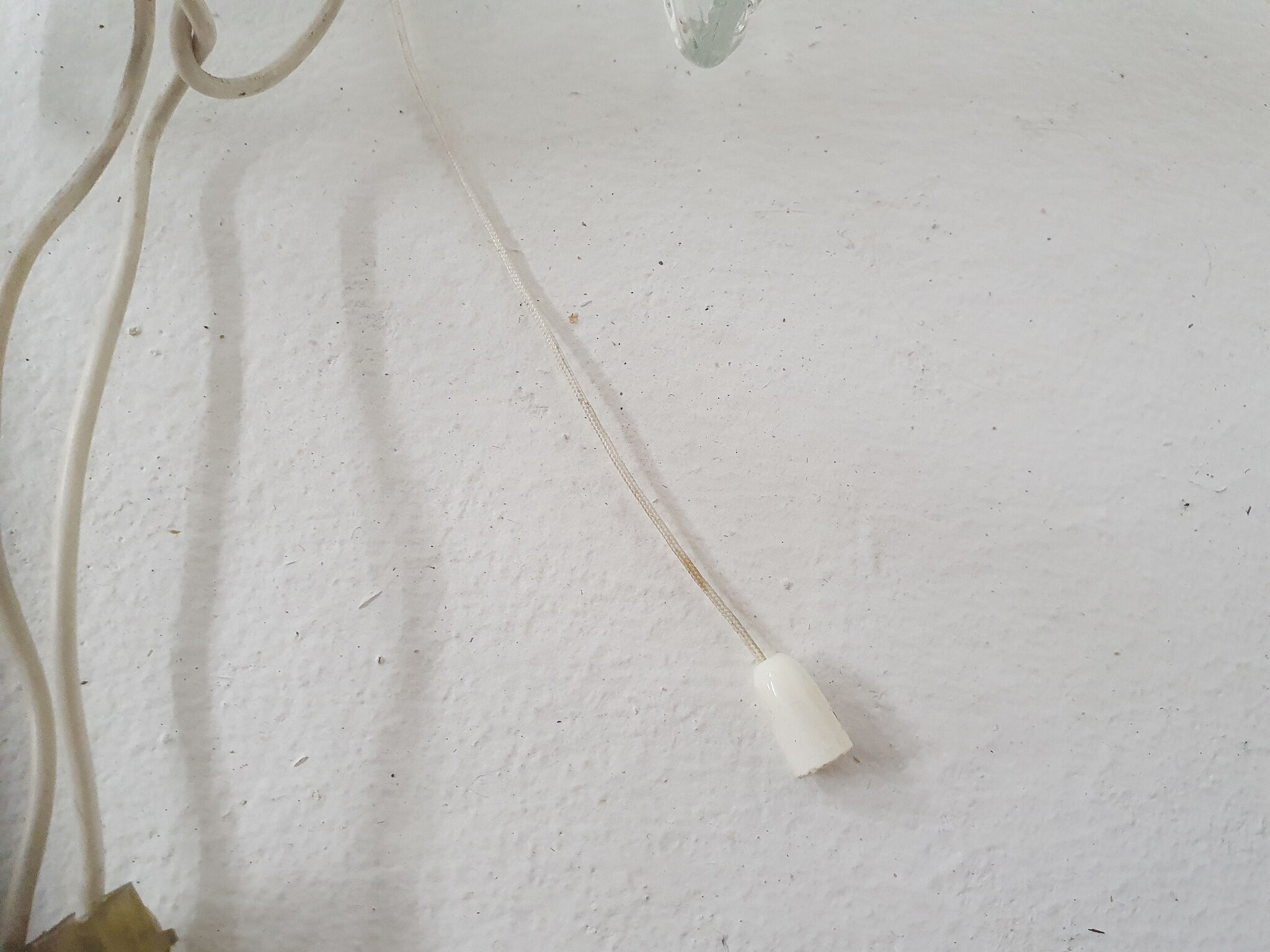 Glass Doria style wall light, The Netherlands 1960's