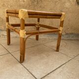 Coffee table end of rattan design sofa