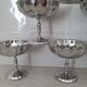 Coupes à dessert glace en inox