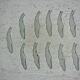 11 porcelain fish knife holders
