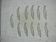 11 porcelain fish knife holders