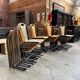 Set of 24 Baumann chairs from the 80s