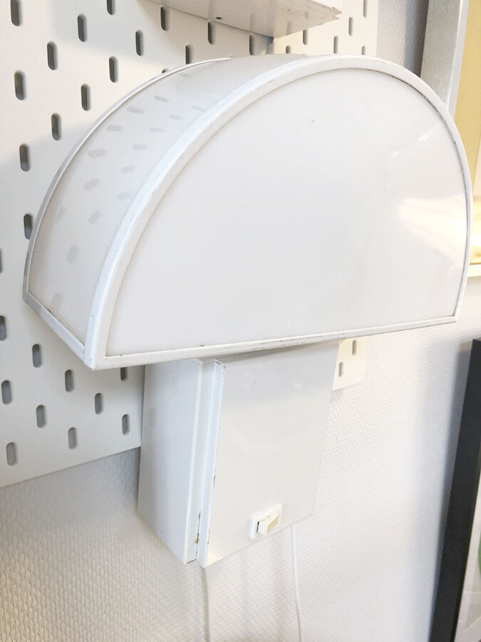 Pair of "Olympe" wall lights by Guzzini, 1970